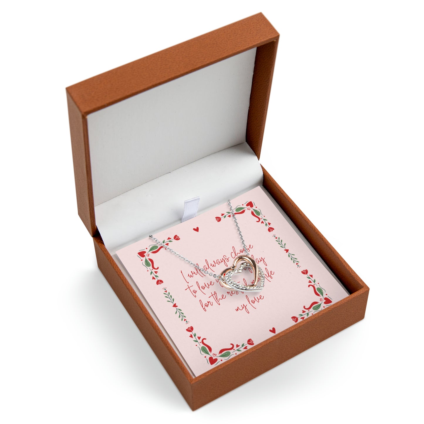 Twin Hearts Necklace