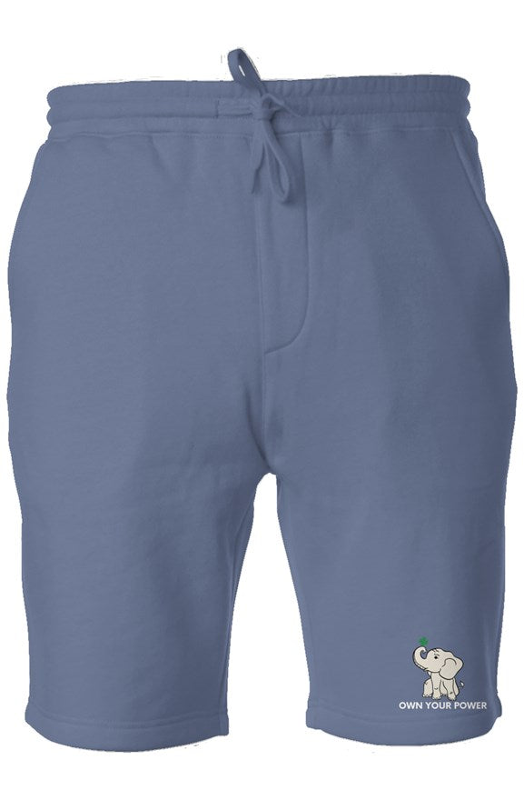Pigment Dyed Fleece Shorts