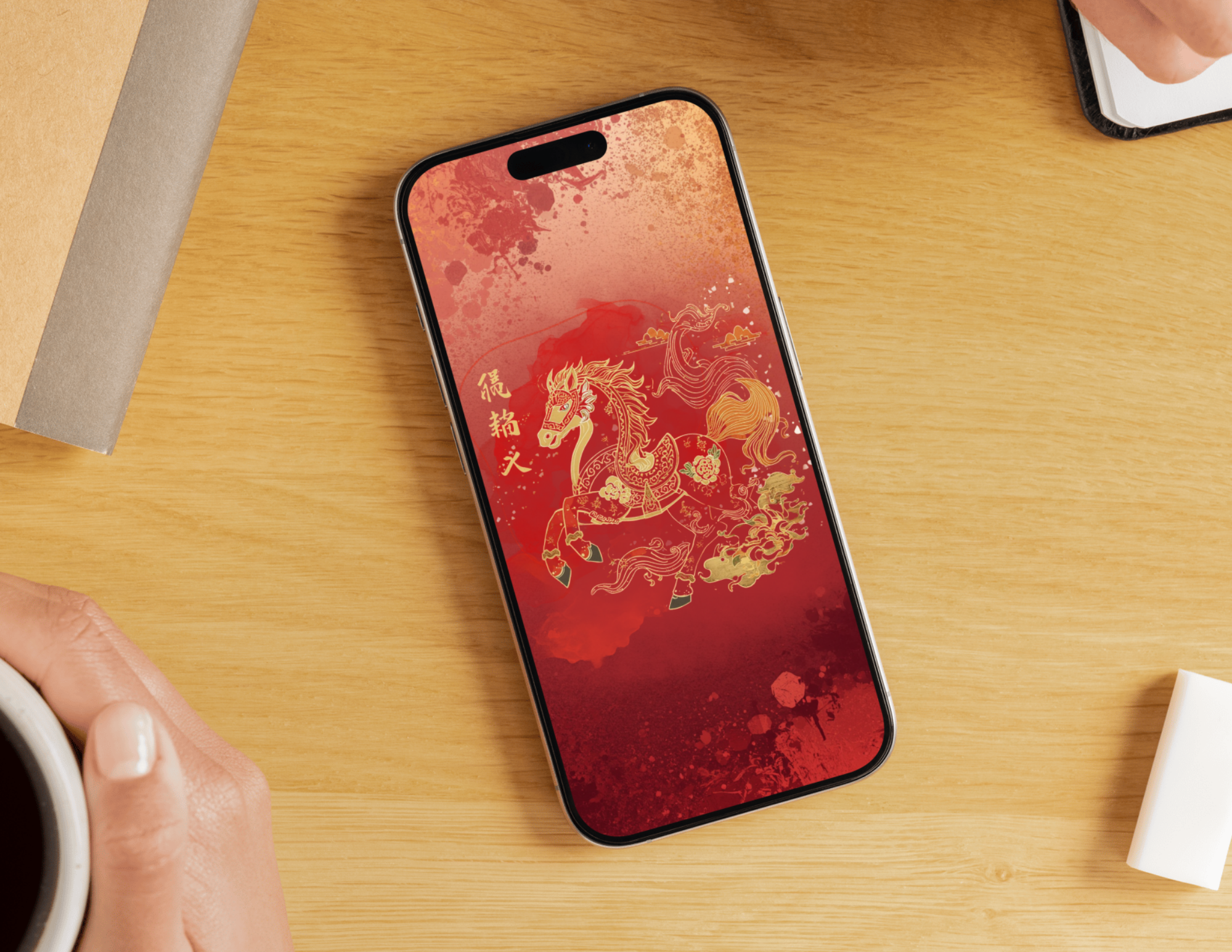 Editable Canva Vision Board -Year of the Horse 2026