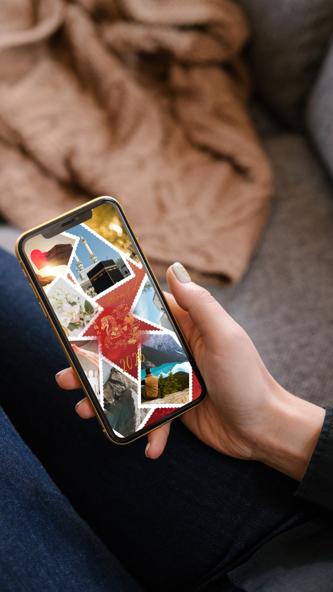 Editable Canva Vision Board -Year of the Horse 2026