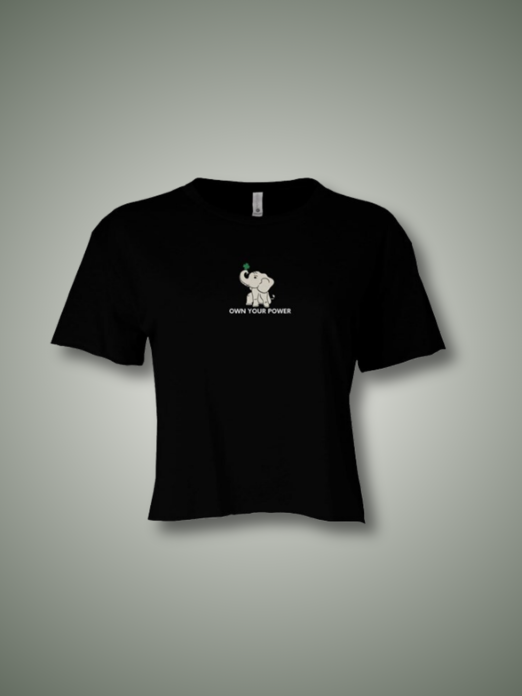 Cali Own Your Power Crop Top (EMBROIDERED)