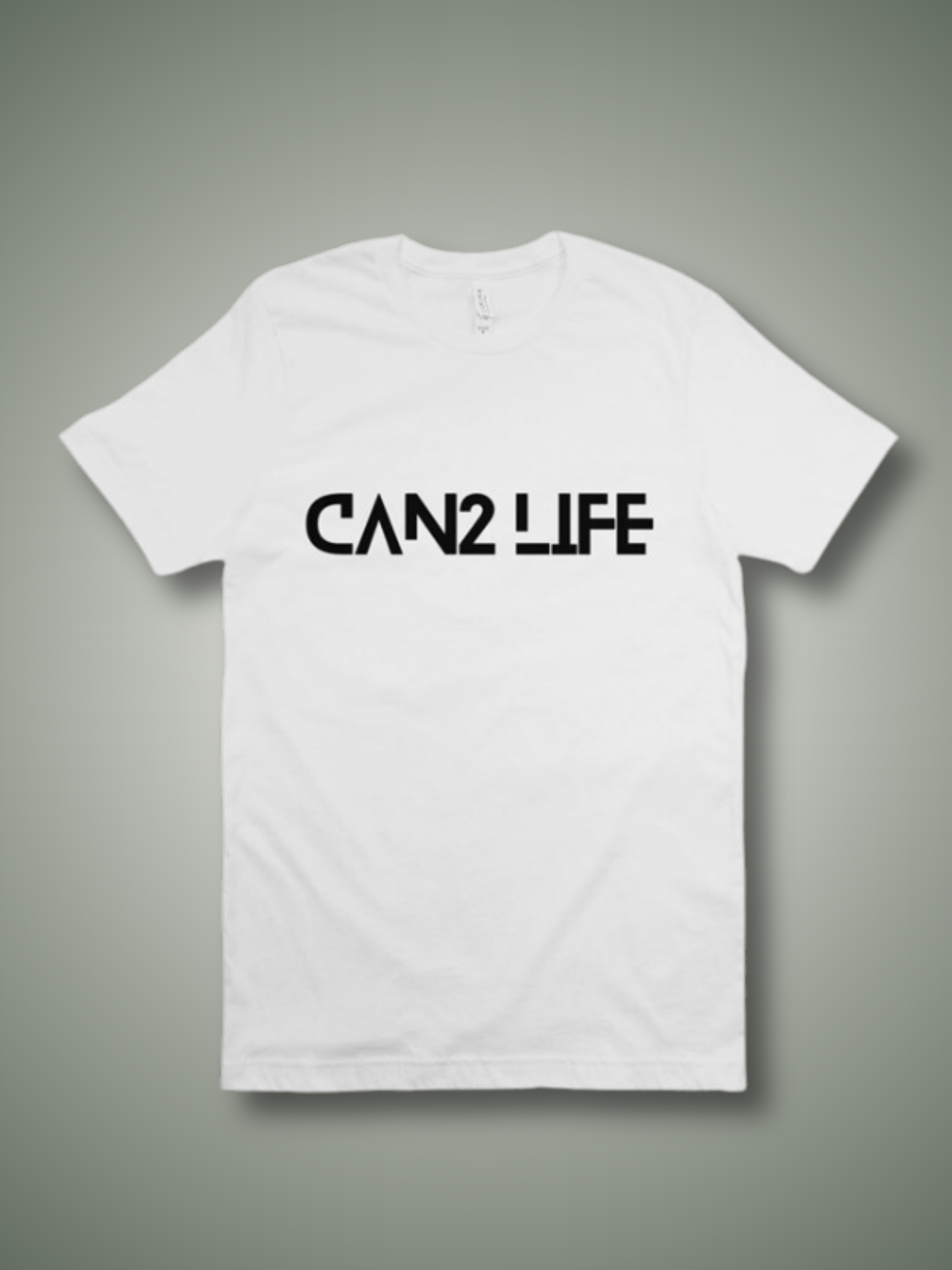 CAN2 LIFE Canvas T Shirt
