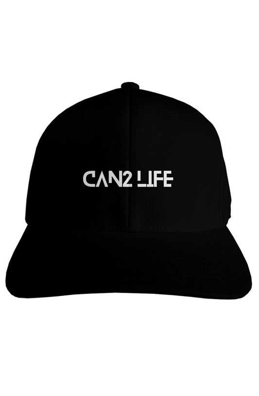 CAN2 LIFE EMBROIDERED Fitted Hat