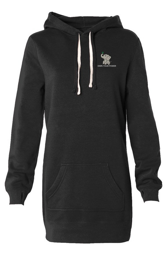 Hooded Sweatshirt Dress